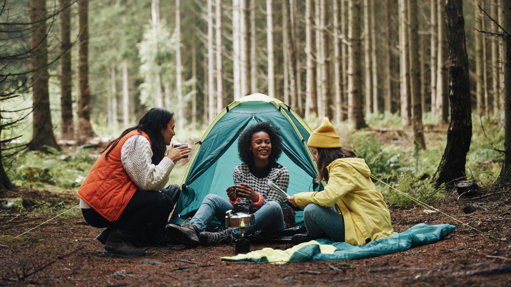 A unique camping trip